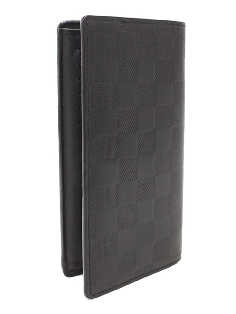 Louis Vuitton Bi Long Damier Brazza Infini Portefeuille Wallet fold